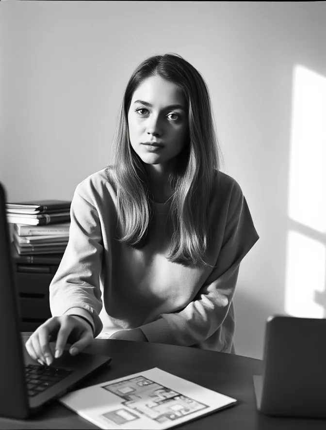 Retrato de Irene.